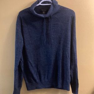 Banana republic blue organic cotton sweater
